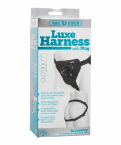 Ham Strap-On Platinum Luxe Harness Plug