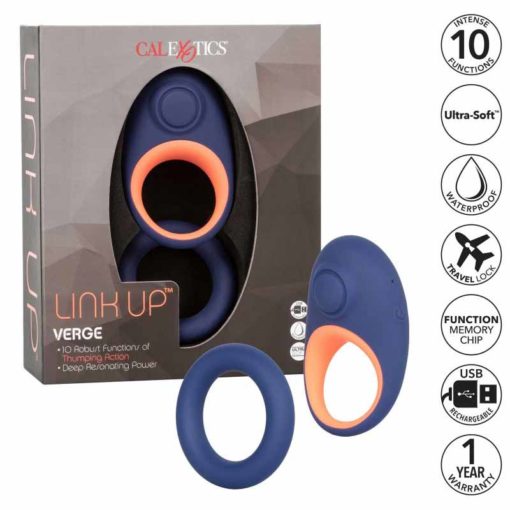 Inel Penis Vibratii Link Up Verge - imagine 2