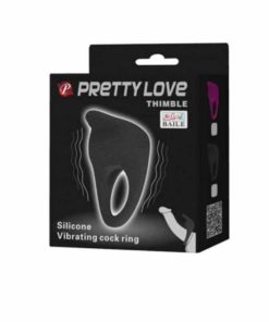 Inel Penis cu Vibratii Pretty Love Thimble