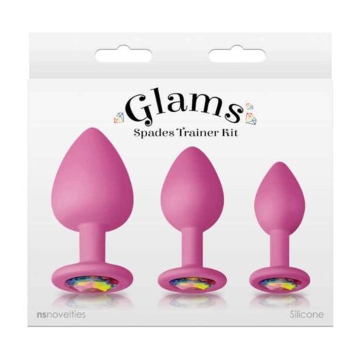 Set Butt Plug Spades Trainer Glams