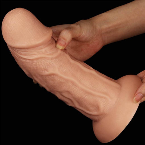 Dildo cu Ventuza 9.5 Realistic Curved - imagine 2