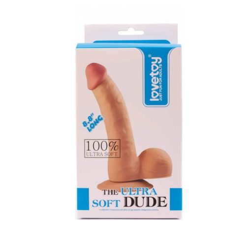 Dildo Realistic The Ultra Soft Dude 22 cm