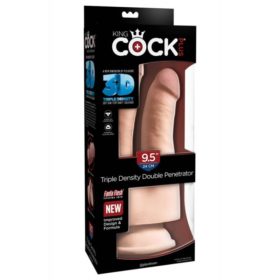 Dildo Dublu King Cock Triple Density 1