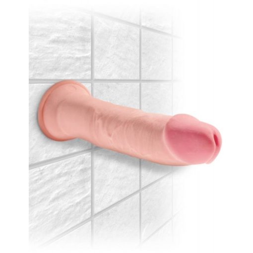 Dildo cu Ventuza King Cock Triple Density 9 inch - imagine 4