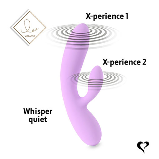 Vibrator Rabbit Feelztoys Lea Lilac - imagine 3