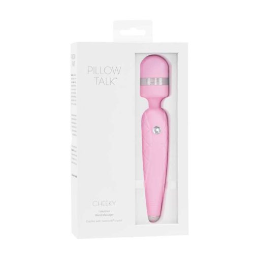 Vibrator Masaj Cheeky Wand cu Cristal