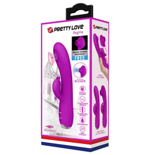 Vibrator Rabbit Pretty Love Regina Purple