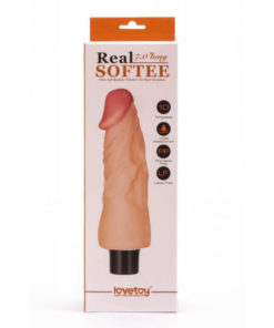 Vibrator Real Softee Vibrating Dildo 1
