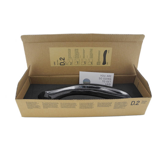 Dildo Absolute Black Granite D.2 Stone - imagine 3