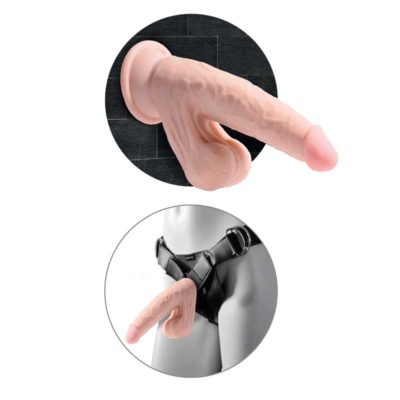 Dildo King Cock 3D Swinging Balls