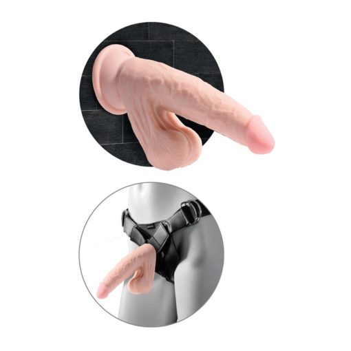 Dildo 3D Swinging Balls 7 inch
