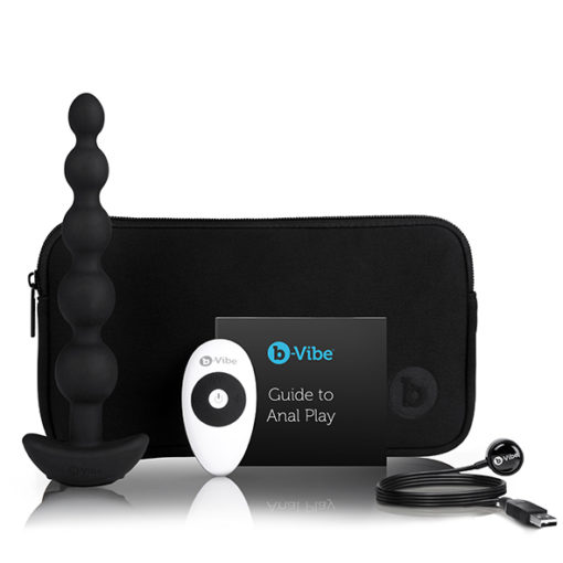 Bile Anale cu Vibratii B-vibe Cinco - imagine 4