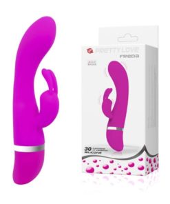 Vibrator Rabbit Pretty Love Freda 19 cm