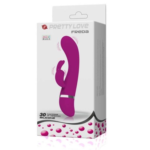 Vibrator Rabbit Pretty Love Freda 19 cm