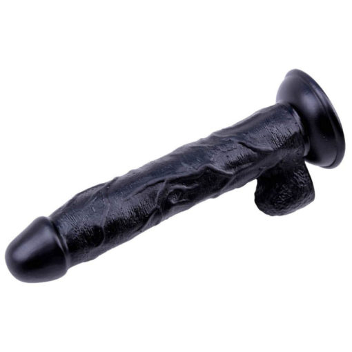 Dildo Negru Realistic Chisa Novelties - imagine 2