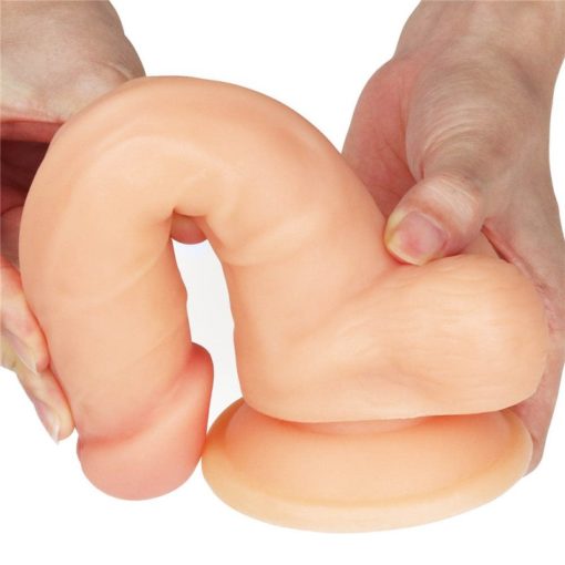 Dildo cu Ventuza The Ultra Soft Dude - imagine 5