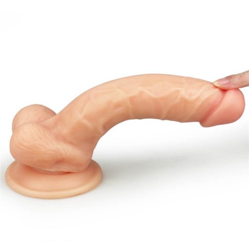 Dildo cu Ventuza The Ultra Soft Dude - imagine 4