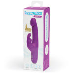 Vibrator Rabbit Slimline Realistic Purple