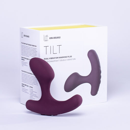 Butt Plug Lora Dicarlo Tilt Dual Vibration - imagine 4