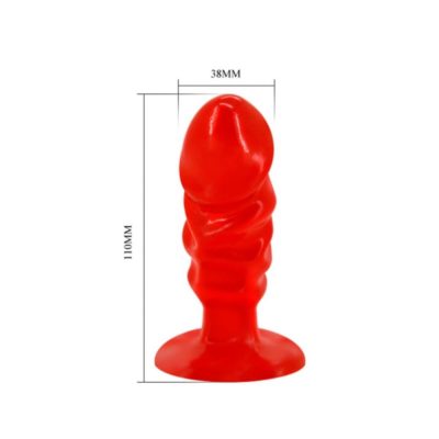 Butt Plug Anal Red