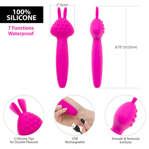 Vibrator PalmPower Waterproof Rabbit - imagine 4