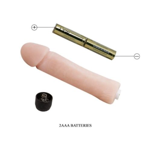 Vibrator Realistic Penis Vibe Flesh