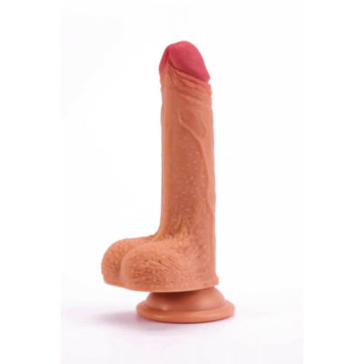 Dildo Dual Layered Silicon de 7 Inch 1