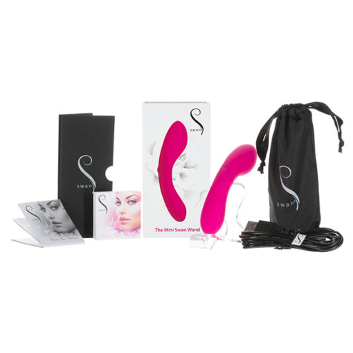 Vibrator Mini Swan Wand - imagine 5