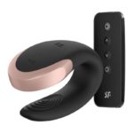 Vibrator Double Love Black