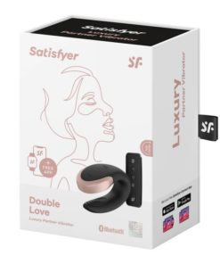 Vibrator Double Love Black