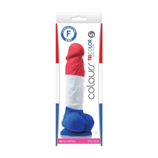 Dildo Tricolor 5 inchi Colours Pleasures