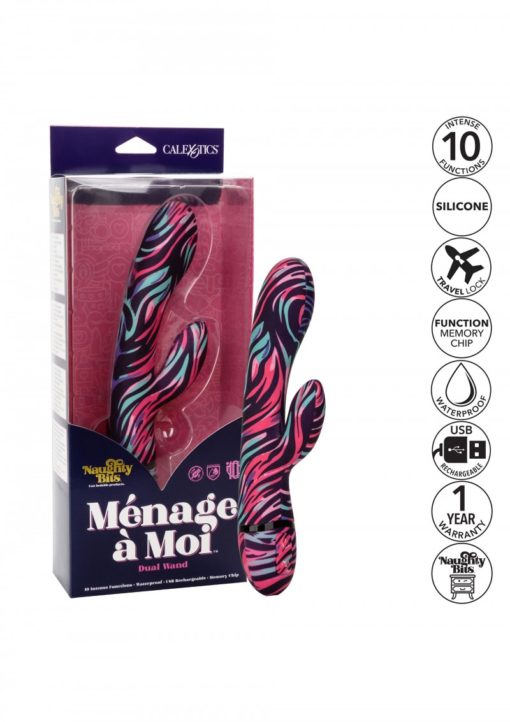 Vibrator Menage A Moi Dual Wand - imagine 4