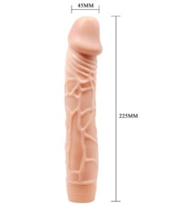 Vibrator Barbara Bob Realistic Multi-Speed 22 Cm