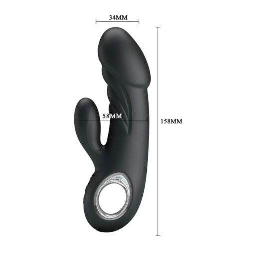 Vibrator Pretty Love Ansel Black - imagine 3