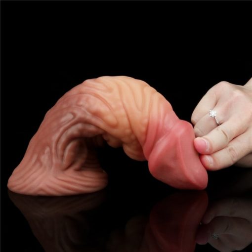 Dildo Dual layered Platinum Silicone