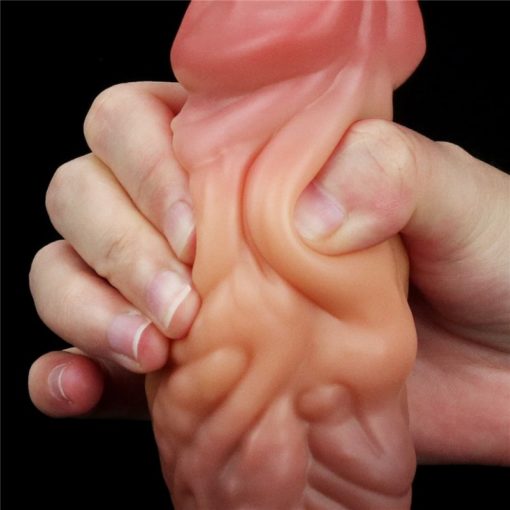 Dildo Dual layered Platinum Silicone