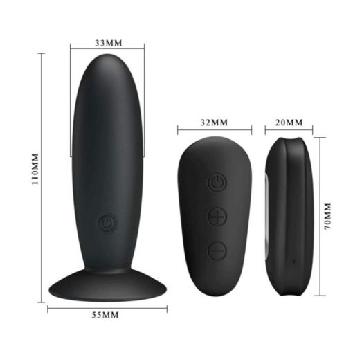 Butt Plug cu Telecomanda Mr. Play