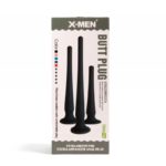 Set Butt Plug Size S Black