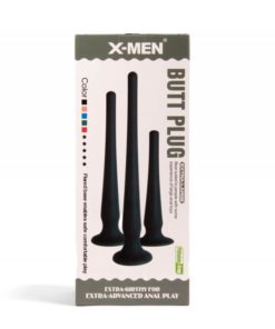 Set Butt Plug Size S Black