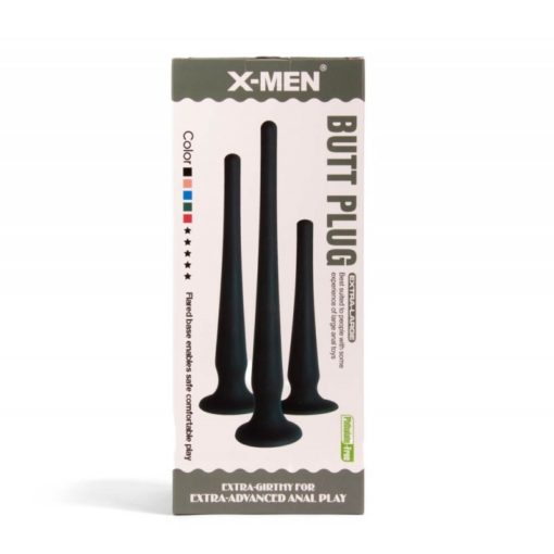 Set Butt Plug Size S Black