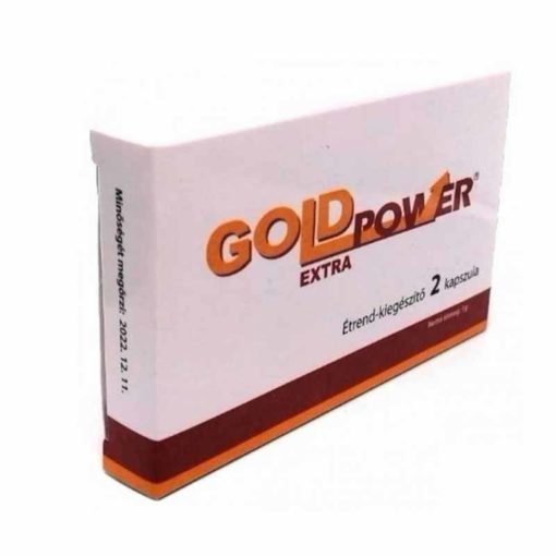 Pastile erectie Gold Power Extra