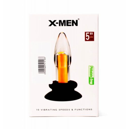 Butt Plug cu Vibratii X-Men 10 Speeds