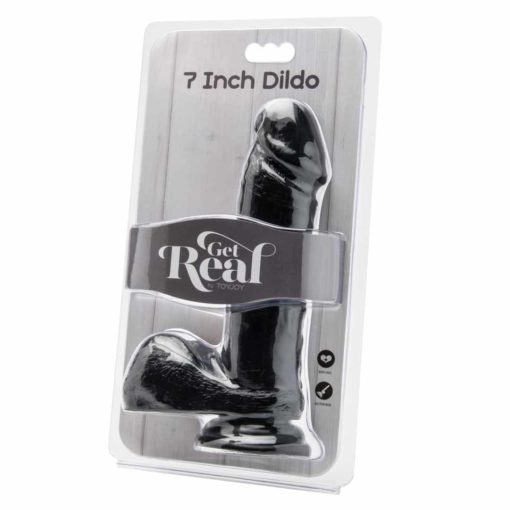 Dildo cu ventuza Get Real 18 cm - imagine 2