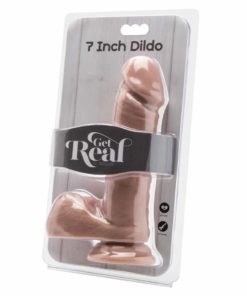 Dildo cu ventuza Get Real 18 cm