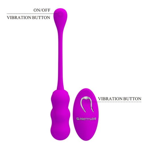 Ou Vibrator cu Telecomanda Pretty Love Leshy