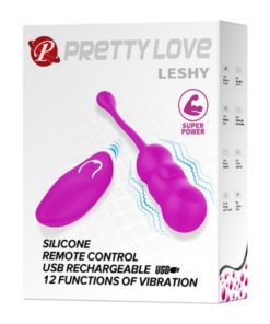 Ou Vibrator cu Telecomanda Pretty Love Leshy