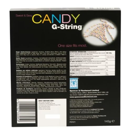 Bikini Comestibili din Bomboane Candy G-String