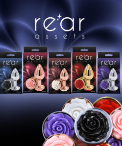Butt Plug Rear Assets Rose Mediu