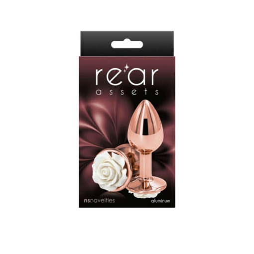 Butt Plug Rear Assets Rose Mediu - imagine 8
