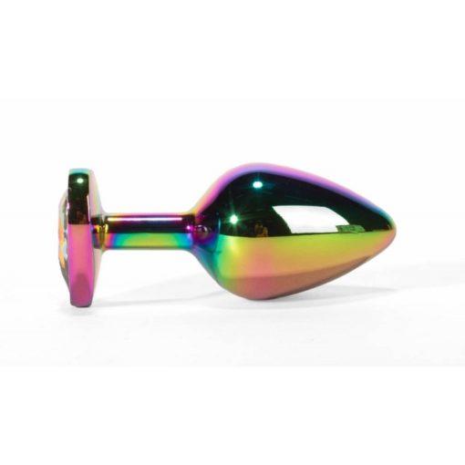 Butt Plug Secret Shine Metal Rainbowheart M